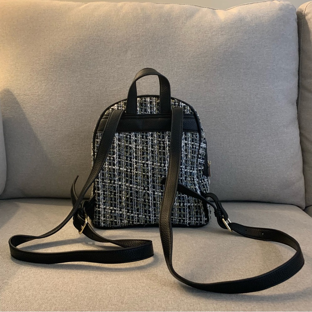 Laundry by Shelli Segal Tweed Backpack - Picture 4 of 7